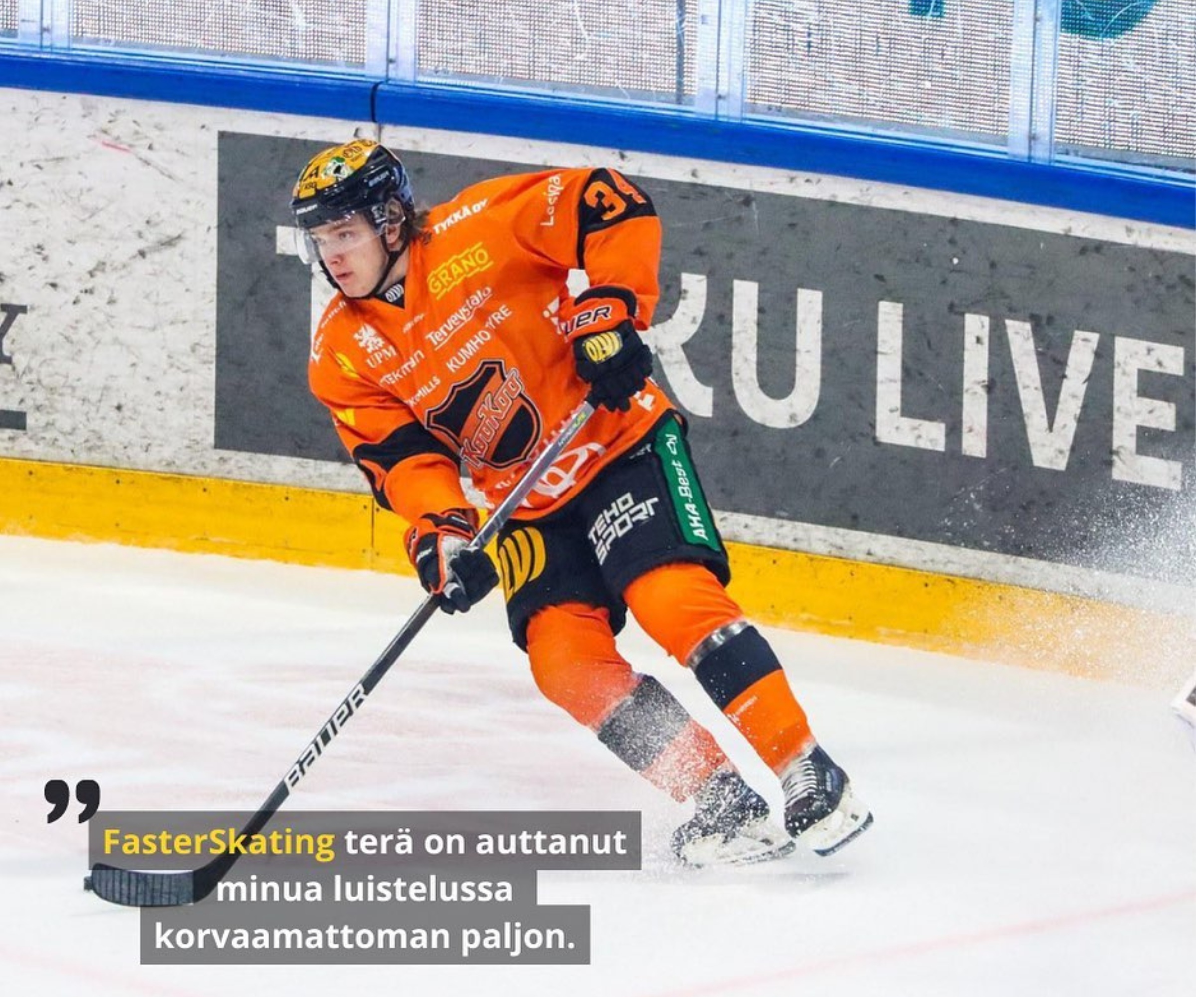 Fasterskating-referenssi - Kalle Loponen, KooKoo