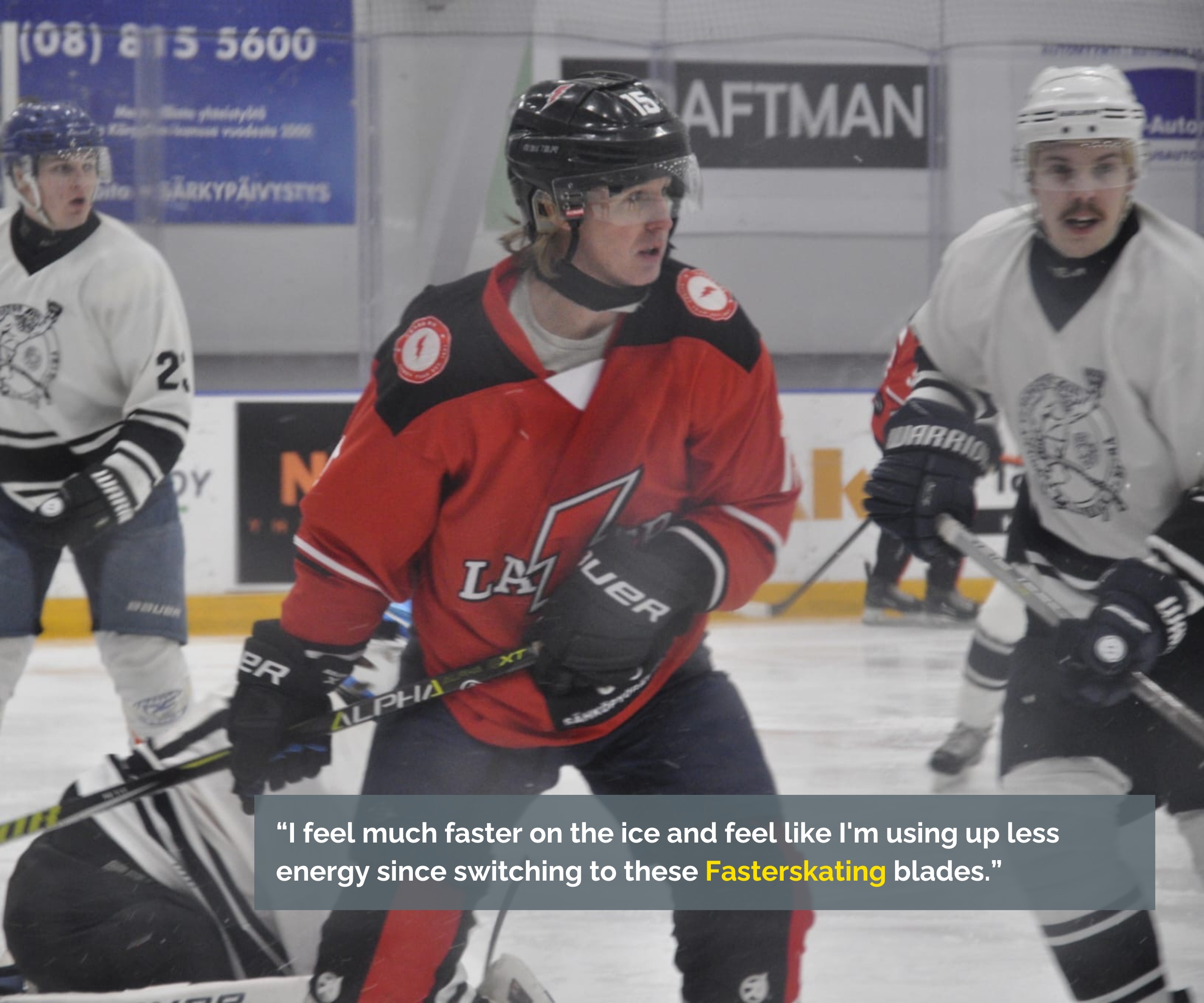 Fasterskating-referenssi - Scott Blair, LaserHT